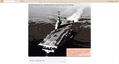 Desktop Screenshot of navalarchitect-software.blogspot.com
