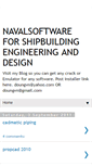 Mobile Screenshot of navalarchitect-software.blogspot.com
