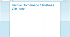 Desktop Screenshot of homemade-christmas-gift-ideas.blogspot.com