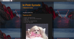 Desktop Screenshot of petitsynode.blogspot.com