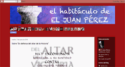 Desktop Screenshot of eljuanperez.blogspot.com