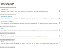 Tablet Screenshot of kanotmedicin.blogspot.com