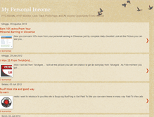 Tablet Screenshot of mypersonalincome.blogspot.com