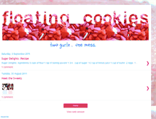 Tablet Screenshot of floatingcookies.blogspot.com