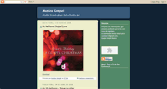 Desktop Screenshot of gospel-musica.blogspot.com