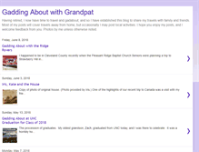 Tablet Screenshot of gaddingaboutwithgrandpat.blogspot.com