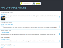 Tablet Screenshot of howgodshowshislove.blogspot.com