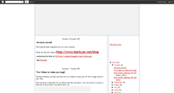 Desktop Screenshot of markleo.blogspot.com