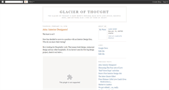 Desktop Screenshot of glacierofthought.blogspot.com