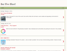 Tablet Screenshot of barfiveblast.blogspot.com