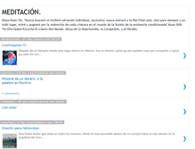 Tablet Screenshot of anita-meditaciones.blogspot.com