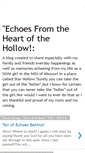 Mobile Screenshot of echoesfromtheheartofthehollow.blogspot.com