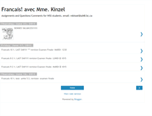 Tablet Screenshot of mskinzel.blogspot.com