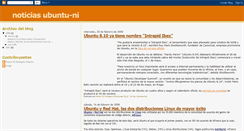 Desktop Screenshot of noticiasubuntu.blogspot.com