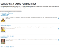 Tablet Screenshot of concienciaysaludporlosninos.blogspot.com