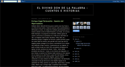 Desktop Screenshot of eldivinodondelapalabra.blogspot.com