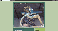 Desktop Screenshot of confrariadolorstortosa.blogspot.com