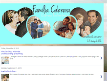 Tablet Screenshot of familiacabrerafairbrother.blogspot.com