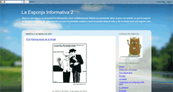 Desktop Screenshot of esponja-informativa2.blogspot.com