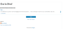 Tablet Screenshot of evaladiva.blogspot.com