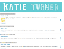 Tablet Screenshot of katiecturner.blogspot.com