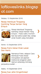 Mobile Screenshot of loftloveslinks.blogspot.com