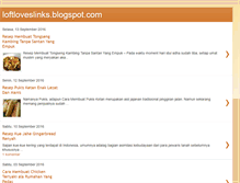 Tablet Screenshot of loftloveslinks.blogspot.com