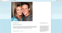 Desktop Screenshot of coreyandkimberly.blogspot.com