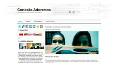 Desktop Screenshot of conexaoadoremos.blogspot.com