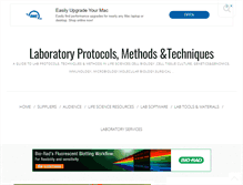 Tablet Screenshot of labprotocolsonline.blogspot.com