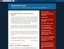 Tablet Screenshot of implausibledreams.blogspot.com