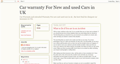 Desktop Screenshot of aacarwarranty.blogspot.com