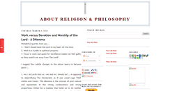 Desktop Screenshot of aboutreligionphilosophy.blogspot.com