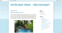 Desktop Screenshot of allpurposegirl.blogspot.com