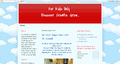 Desktop Screenshot of discovercreategrowwithfko.blogspot.com