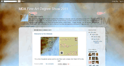 Desktop Screenshot of mdxfineart2011.blogspot.com