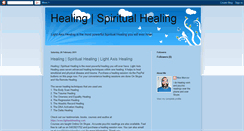 Desktop Screenshot of healingspiritualhealing.blogspot.com