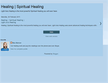 Tablet Screenshot of healingspiritualhealing.blogspot.com