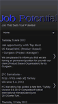 Mobile Screenshot of jobpotential.blogspot.com
