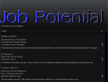 Tablet Screenshot of jobpotential.blogspot.com