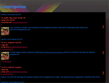 Tablet Screenshot of lospinguinosdelanight.blogspot.com