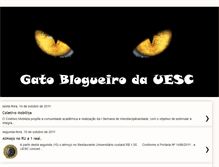 Tablet Screenshot of gatoblogueirodauesc.blogspot.com