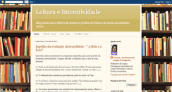 Desktop Screenshot of leituraeinteratividade.blogspot.com