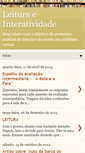 Mobile Screenshot of leituraeinteratividade.blogspot.com