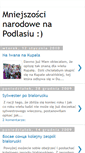 Mobile Screenshot of mniejszoscinarodowe.blogspot.com
