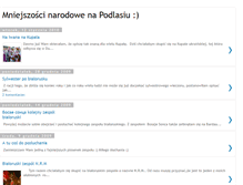 Tablet Screenshot of mniejszoscinarodowe.blogspot.com