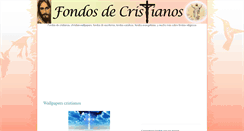 Desktop Screenshot of fondos-de-cristianos.blogspot.com