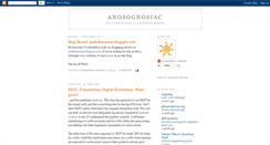 Desktop Screenshot of anosognosiac.blogspot.com