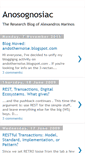 Mobile Screenshot of anosognosiac.blogspot.com