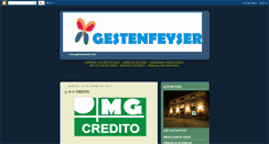 Desktop Screenshot of gestenfeyser.blogspot.com